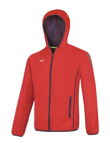 Mizuno Nagasaki Micro Jacket - Rouge & Marine