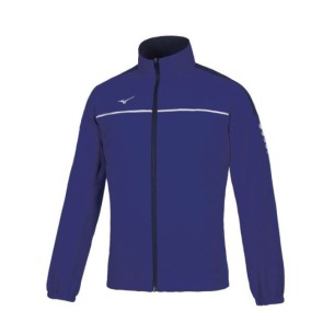 Mizuno Tokyo Micro Track Jacket - Bleu Marine & Blanc