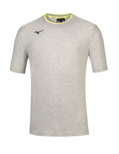 Mizuno Tee - Gris & Jaune