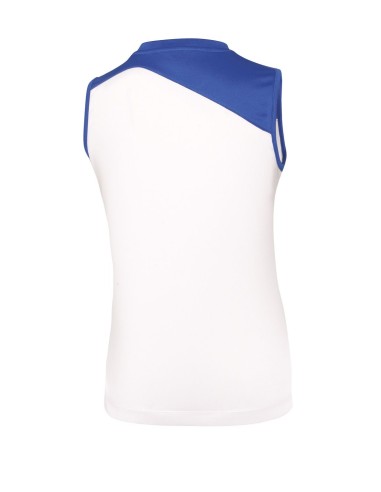 Mizuno Authentic Myou NS Shirt - Femme - Blanc & Royal