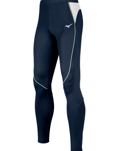 Mizuno Premium JPN Long Tight - Marine & Blanc