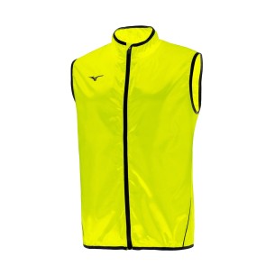 Mizuno Authentic Rain Vest - Jaune