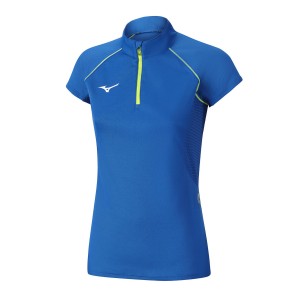 Mizuno Premium JPN H/Z Tee Femme - Royal