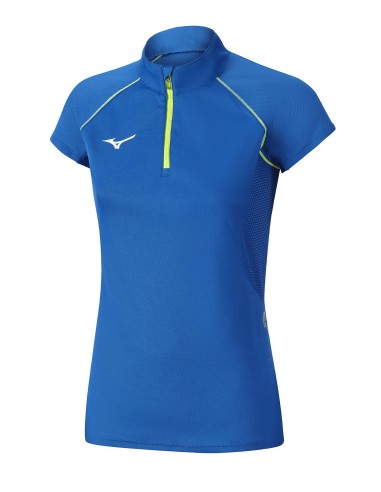 Mizuno Premium JPN H/Z Tee Femme - Royal