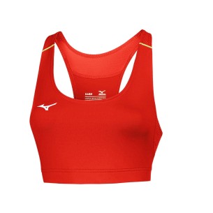 Mizuno Premium JPN Bra Top Femme - Rouge