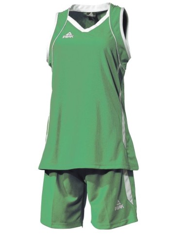 Peak Ensemble de Match -  Vert & Blanc