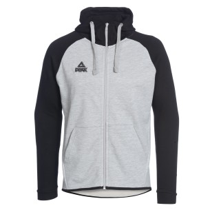 Peak Hoodie Zip Elite Gris