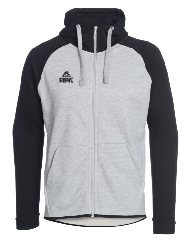 Peak Hoodie Zip Elite Gris