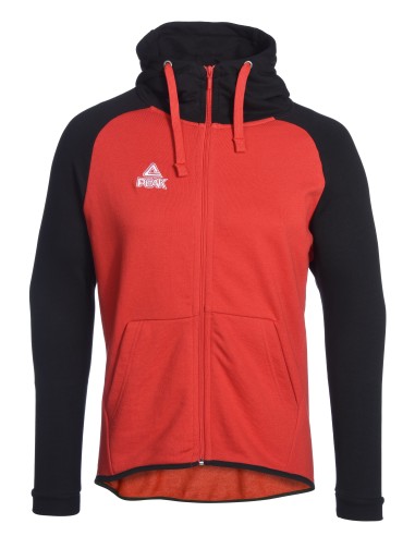 Peak Hoodie Zip Elite Rouge