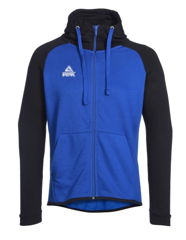 Peak Hoodie Zip Elite Bleu