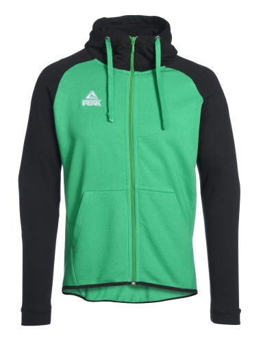 Peak Hoodie Zip Elite Vert