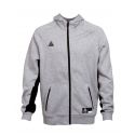 Peak Hoodie Zip Gris