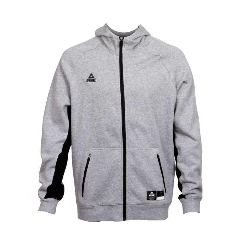 Peak Zip Sweater Elite Gris