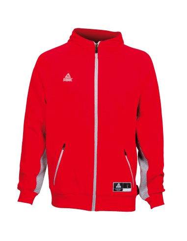 Peak  Zip Sweater Elite Rouge