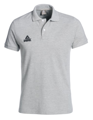 Peak Polo Coton gris