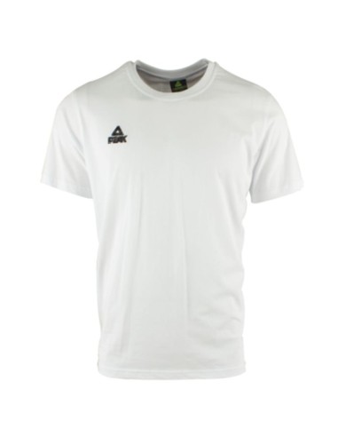 Peak T-shirt petit logo BLanc