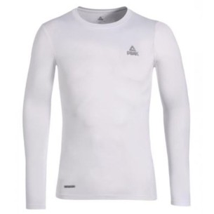 Peak Sous Maillot Manches Longues Blanc