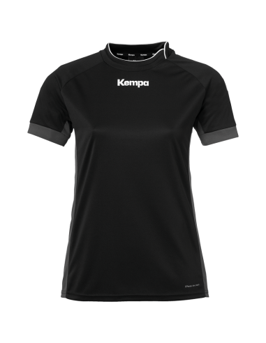 Kempa Prime Maillot Femme - Noir / Gris