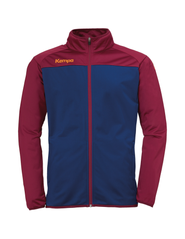 Kempa Prime Poly Jacket -  Bleu / Rouge