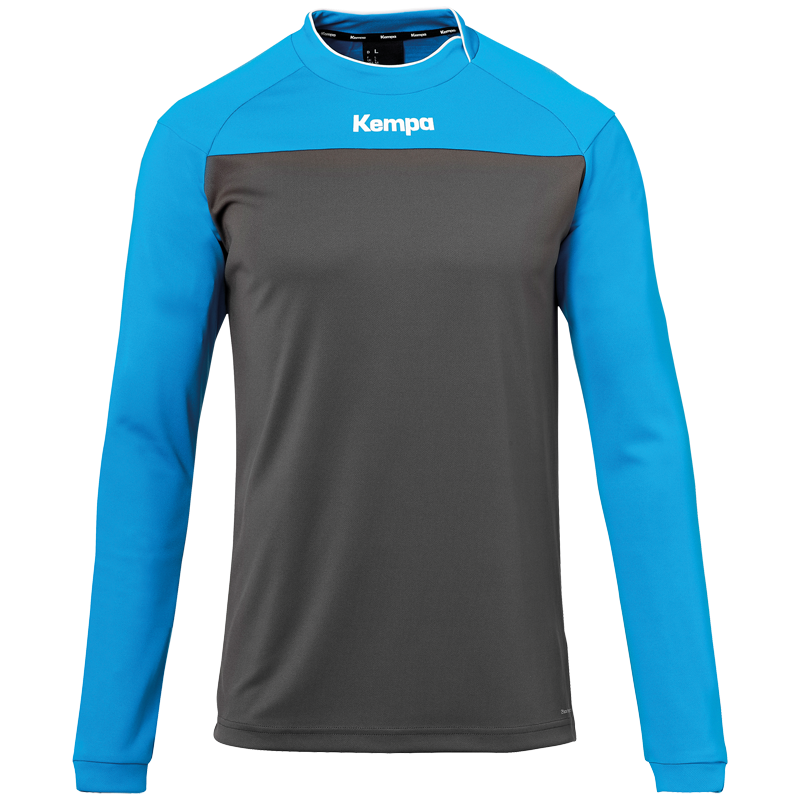 Kempa Prime Longsleeve - Gris / Bleu