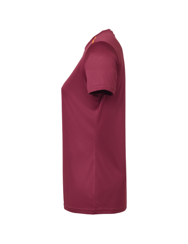 Kempa Poly shirt Femme - Rouge profond