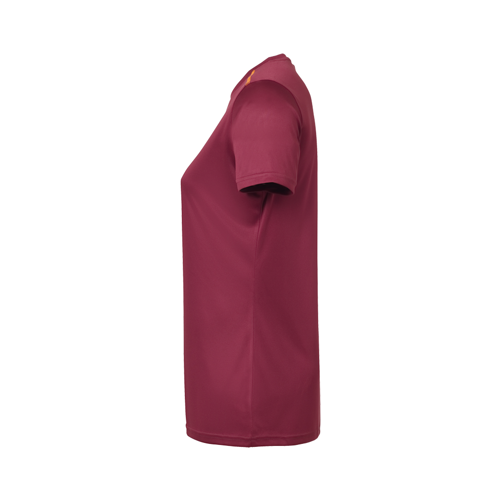 Kempa Poly shirt Femme - Rouge profond