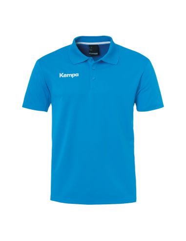 Kempa Poly Polo Shirt - Bleu Kempa