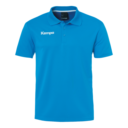 Kempa Poly Polo Shirt - Bleu Kempa