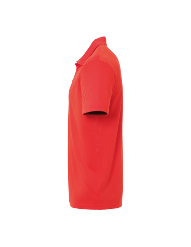 Kempa Poly Polo Shirt - Rouge