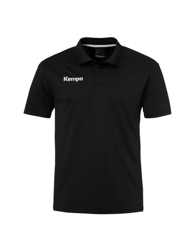 Kempa Poly Polo Shirt - Noir