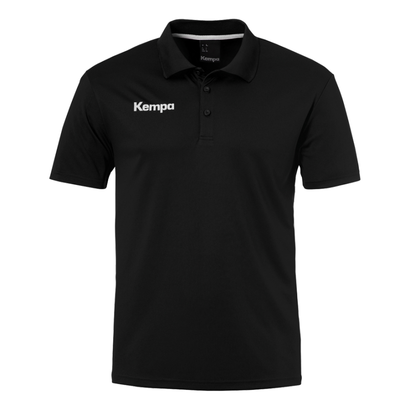 Kempa Poly Polo Shirt - Noir