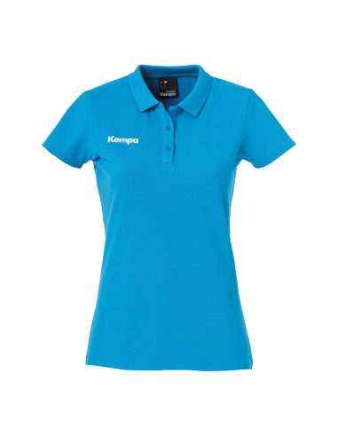 Kempa Polo Shirt Femme - Bleu Kempa