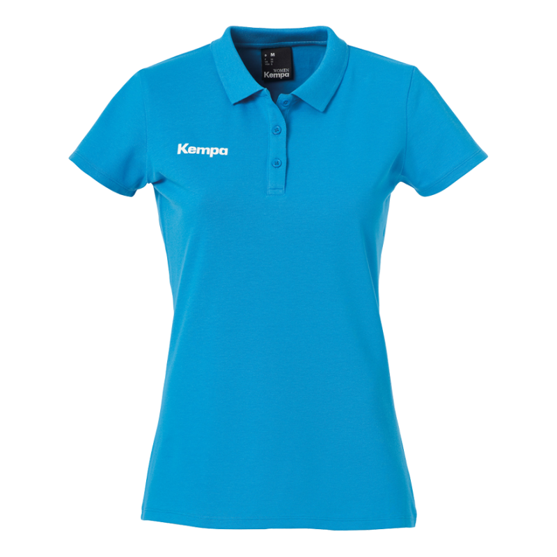 Kempa Polo Shirt Femme - Bleu Kempa