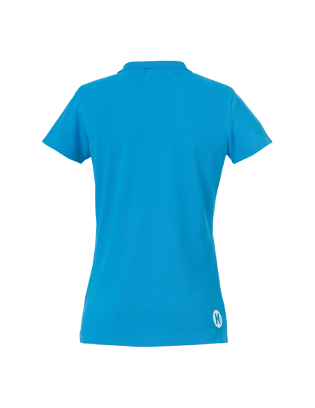 Kempa Polo Shirt Femme - Bleu Kempa