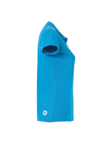 Kempa Polo Shirt Femme - Bleu Kempa