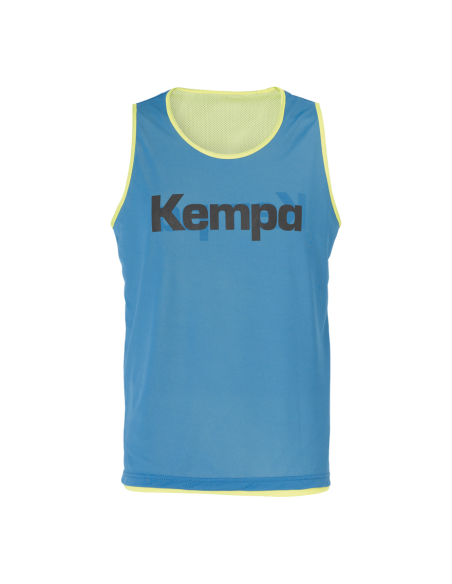 Kempa Chasuble Reversible - Jaune Fluo / Bleu Kempa