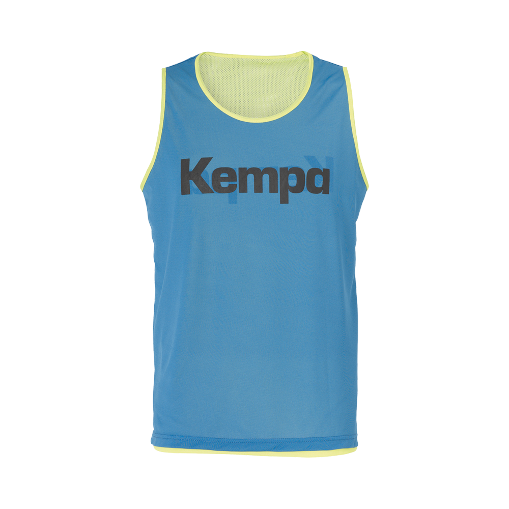 Kempa Chasuble Reversible - Jaune Fluo / Bleu Kempa