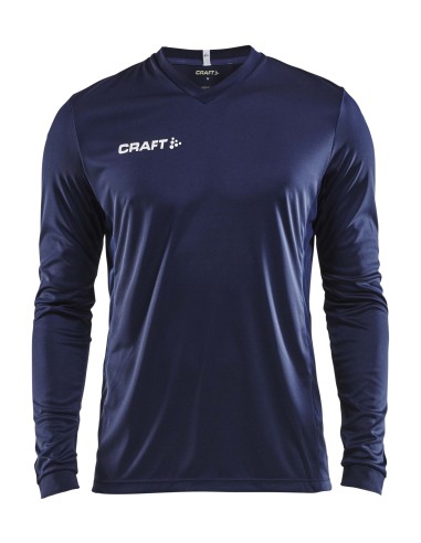 Craft Squad Jersey Solid LS - Bleu Marine