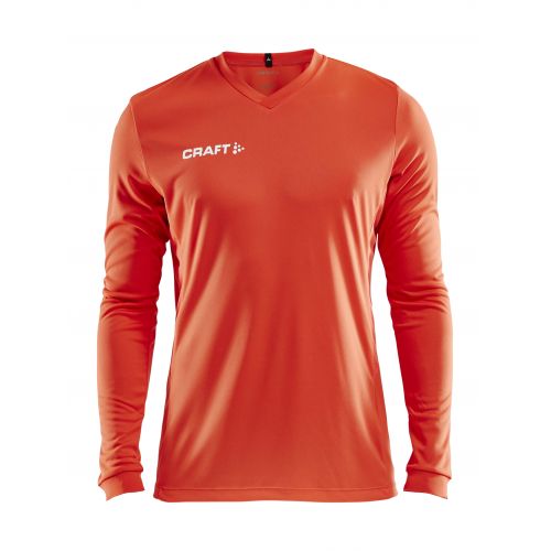Craft Squad Jersey Solid LS - Rouge Cocktail