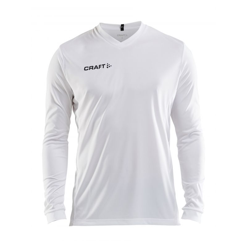 Craft Squad Jersey Solid LS - Blanc