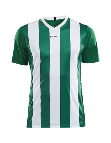 Progress Jersey Stripe - Vert & Blanc