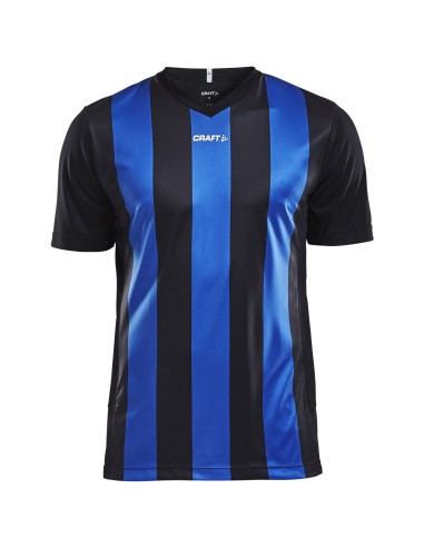 Progress Jersey Stripe - Noir & Royal