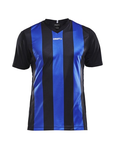 Progress Jersey Stripe - Noir & Cobalt