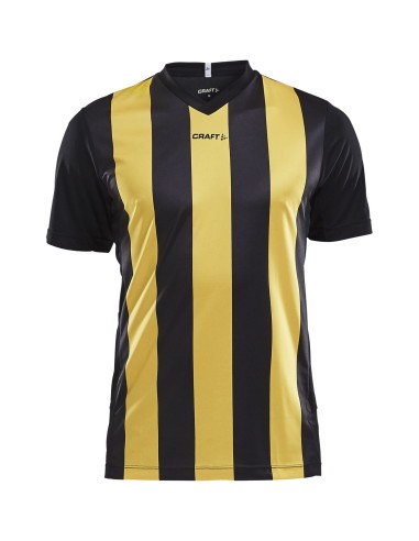 Progress Jersey Stripe - Noir & Jaune