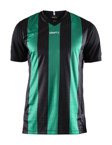 Progress Jersey Stripe - Noir & Vert