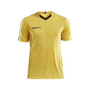 Craft Progress Jersey Contrast - Jaune & Noir