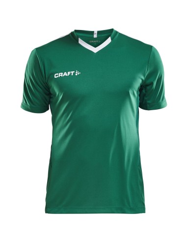 Craft Progress Jersey Contrast - Vert & Blanc