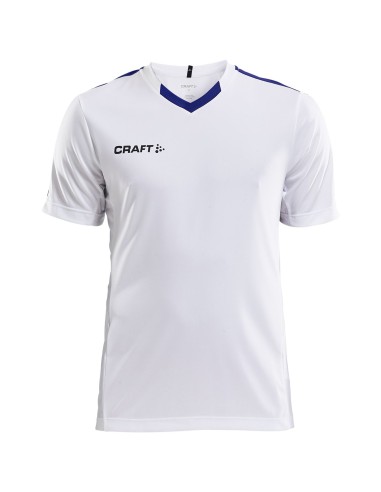 Craft Progress Jersey Contrast - Blanc & Cobalt