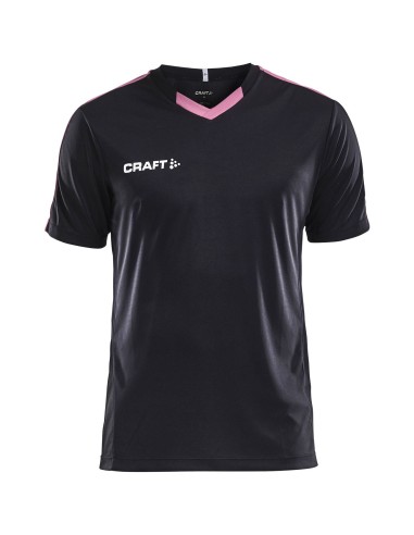 Craft Progress Jersey Contrast - Noir & Rose