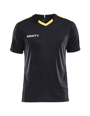 Craft Progress Jersey Contrast - Noir & Jaune